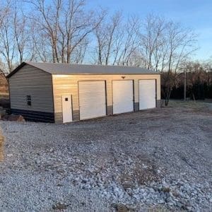 Metal Garage 24x45x12