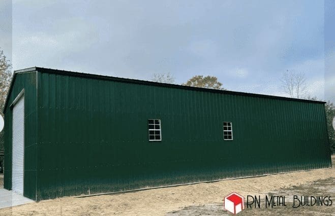 Metal Garage 26x60x12 vertical walls - Image 4