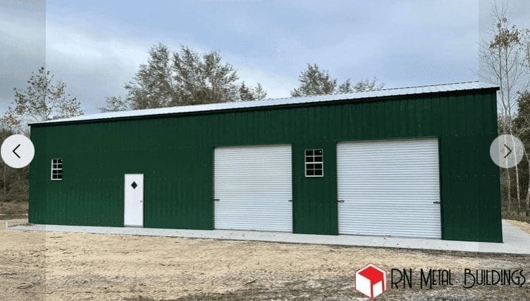 Metal Garage 26x60x12 vertical walls - Image 5