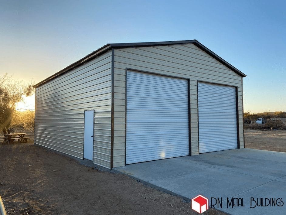 Metal Garage 28x30x14