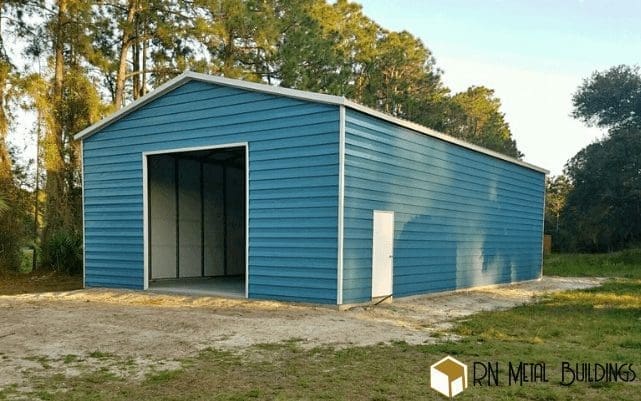 Metal Garage 30x61x14