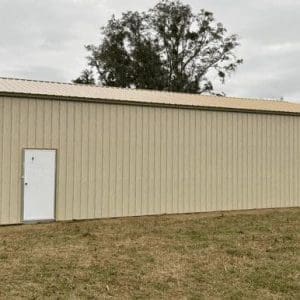 Metal Building 32x60x10 vertical walls