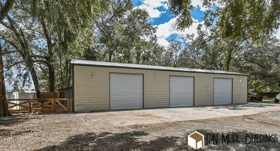 Metal Garage 30x70x14