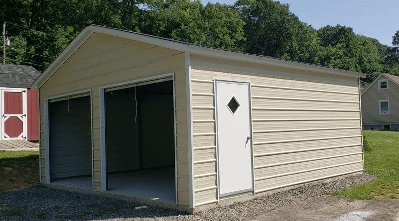 Metal Garage 20x21x8