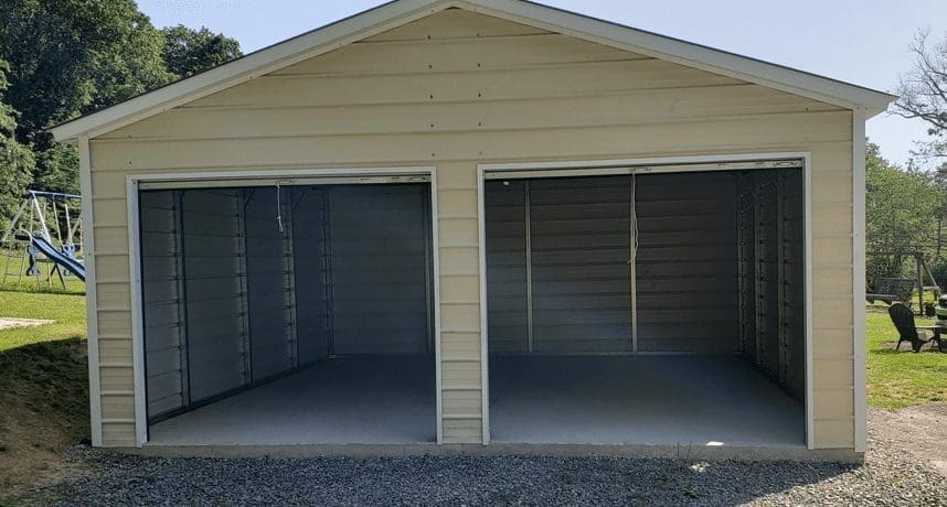 Metal Garage 20x21x8 - Image 3