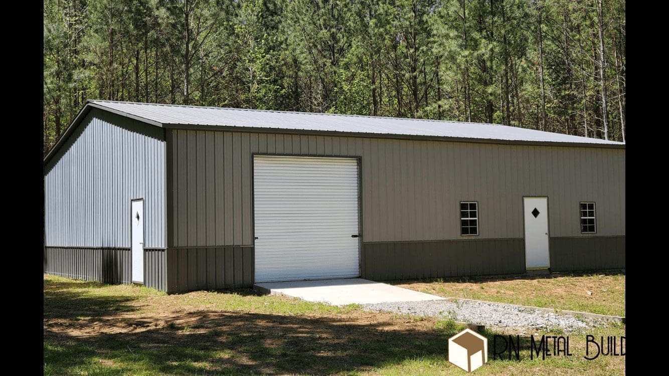 Metal Garage 20x50x14