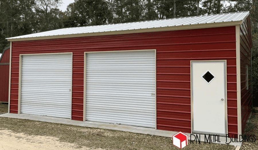 Metal Garage 22x26x9 with vaper barior - Image 2