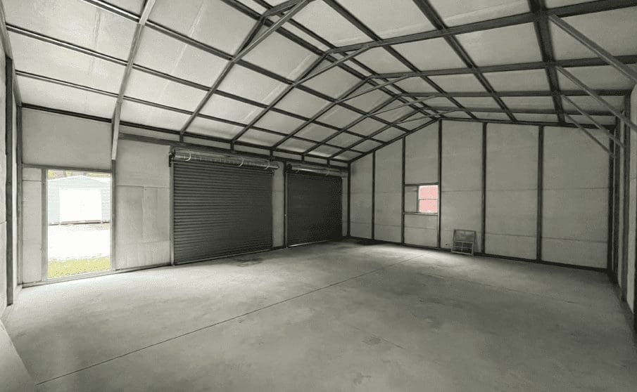 Metal Garage 22x26x9 with vaper barior - Image 3