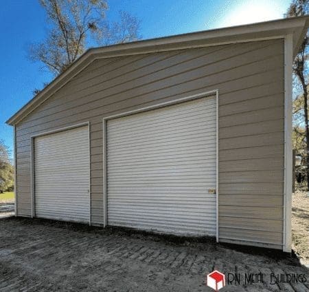 Metal Garage 22x35x10 - Image 3