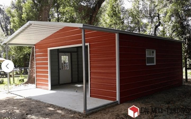 Metal Garage 24x24x9