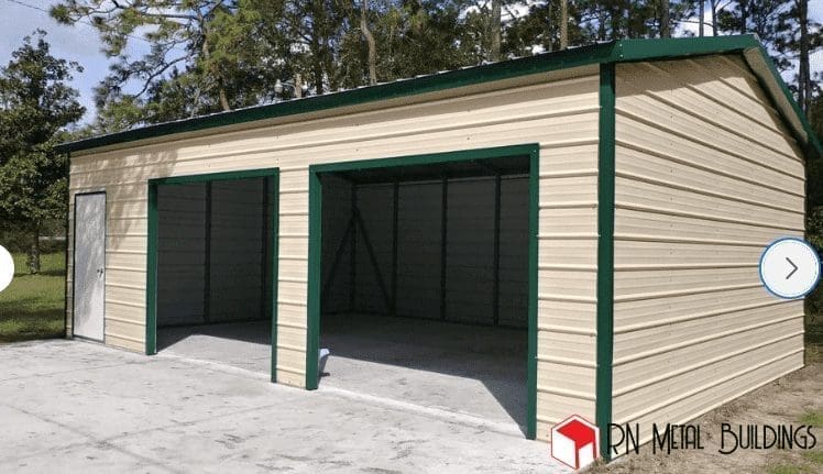 Metal Garage 24x24x9