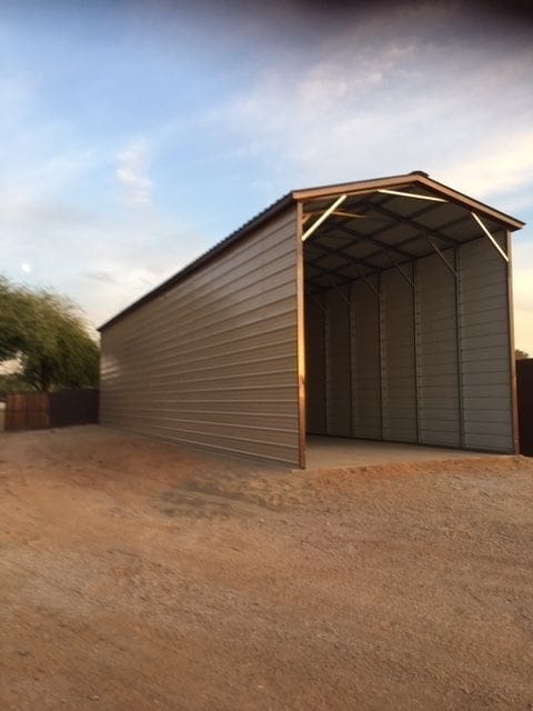Metal Garage 18x41x14 - Image 3