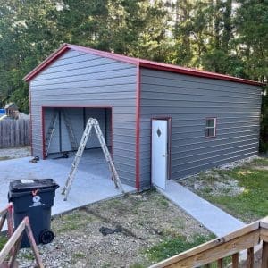 Metal Garage 22x30x10