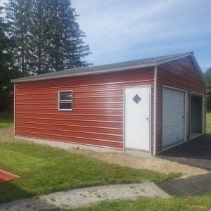 Metal Garage 24x25x8